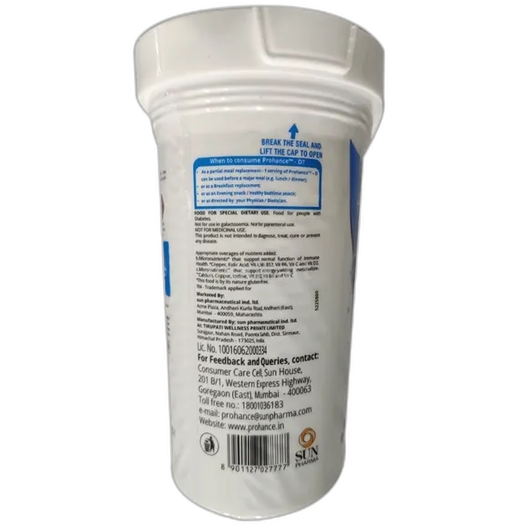 prohance d choco powder 400 gm